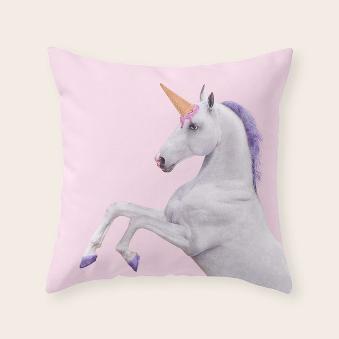 UNICORN Throw Pillow Gallery Image 6