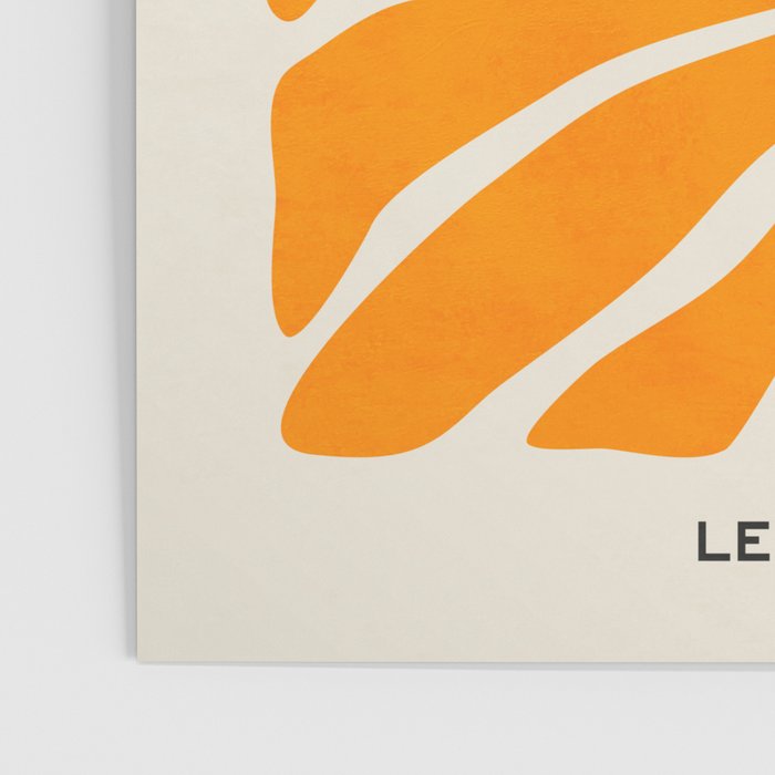 Chantilly & Neon Carrot: Les Fleurs | Flower Market Color Series 09 Poster Gallery Image 3