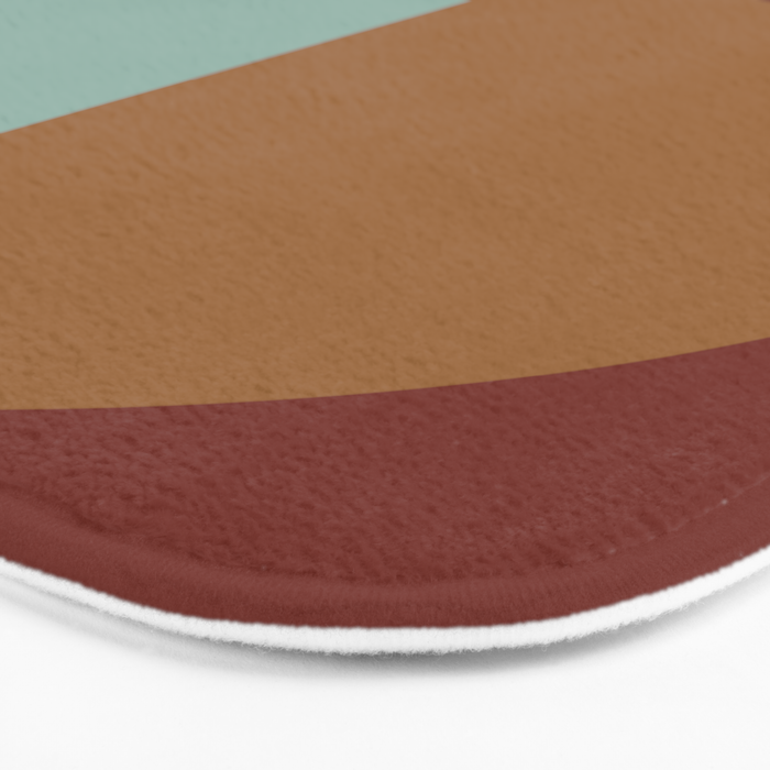 Color Block Abstract X Bath Mat Gallery Image 3