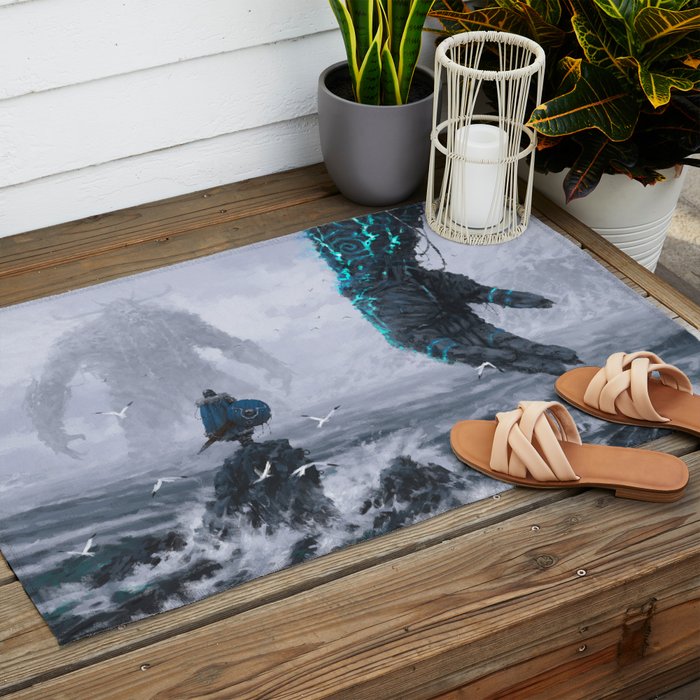 Duel Outdoor Rug Gallery Image 2