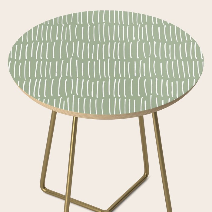 Boho Wall Art, Colour Prints, Sage Green, Line Art Side Table Gallery Image 2