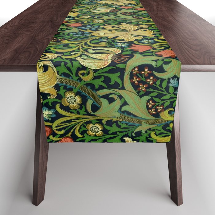 William Morris "Golden Lily" 4 Table Runner Gallery Image 1