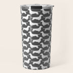 Dachshund Silhouette(s) Wiener Dog Travel Mug Gallery Image 1