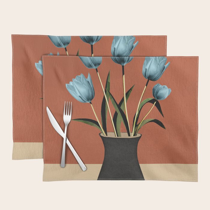 Tulips In Vase 3 Placemat Gallery Image 1