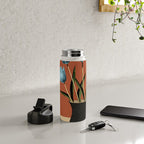 Tulips In Vase 3 Water Bottle Gallery Image 4