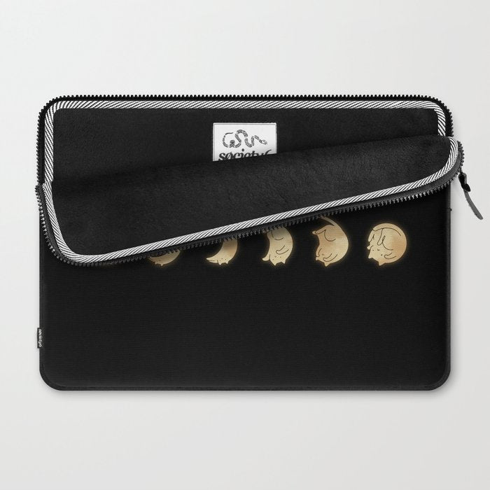 Cat Landscape 57: Phases of the Meow Laptop Sleeve Gallery Image 2