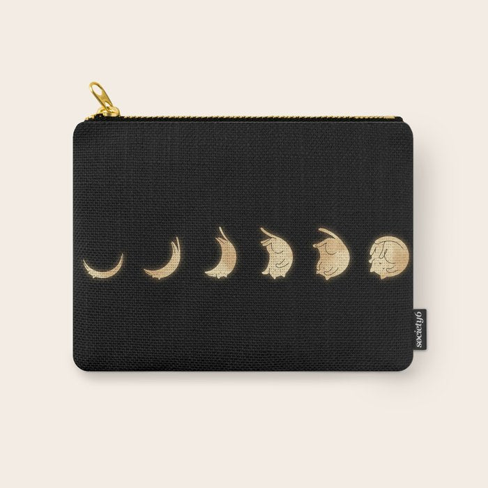 Cat Landscape 57: Phases of the Meow Carry All Pouch Gallery Image 1