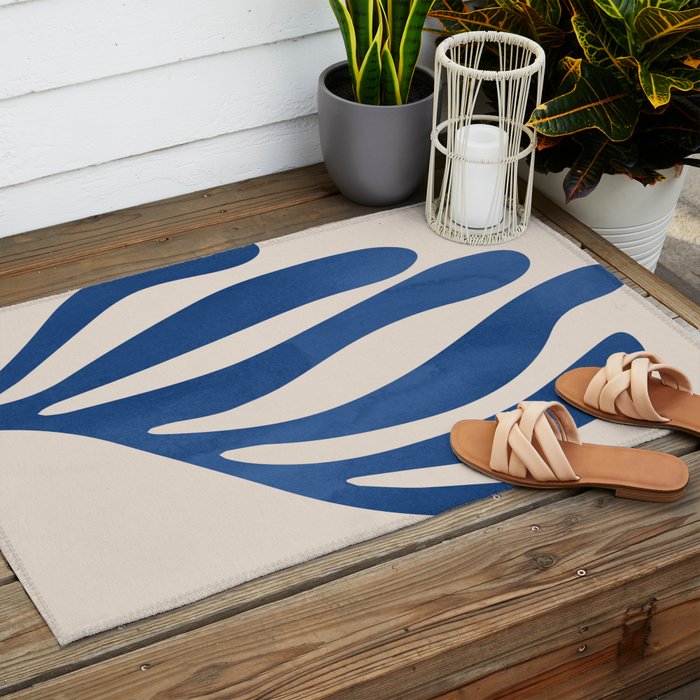 Matisse Cutout 2 Outdoor Rug Gallery Image 2