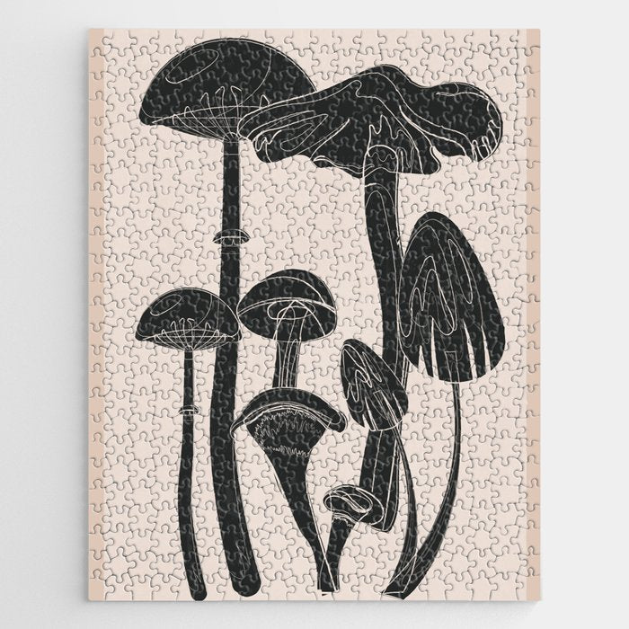 Abstract Mushrooms 12 Jigsaw Puzzle Gallery Image 1