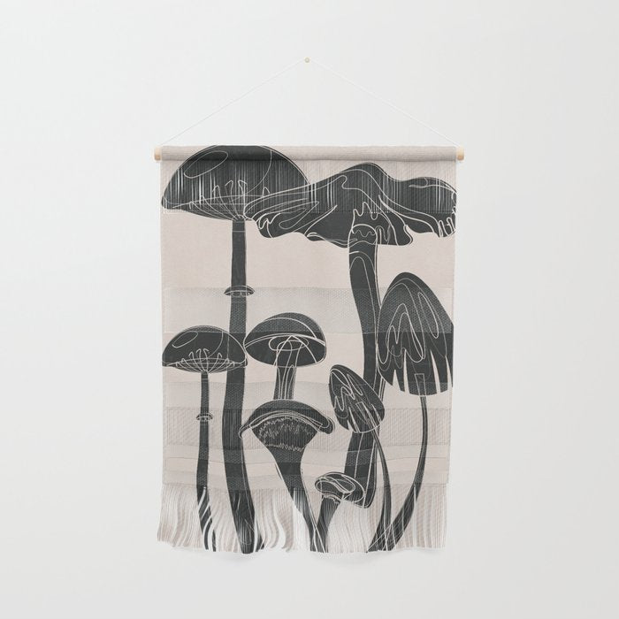 Abstract Mushrooms 12 Wall Hanging Gallery Image 1