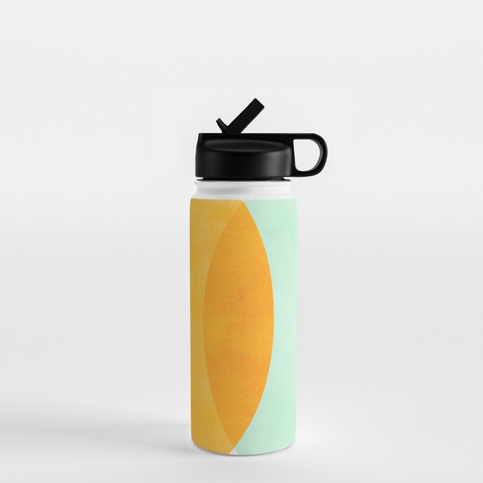 Spring Eclipse Abstract Shapes Series Water Bottle Gallery Image 1
