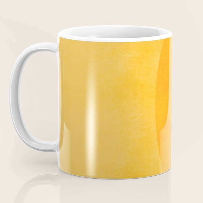 Spring Eclipse Abstract Shapes Series Coffee Mug Gallery Image 3