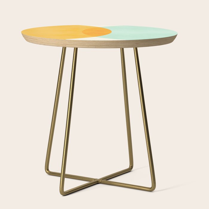 Spring Eclipse Abstract Shapes Series Side Table Gallery Image 1