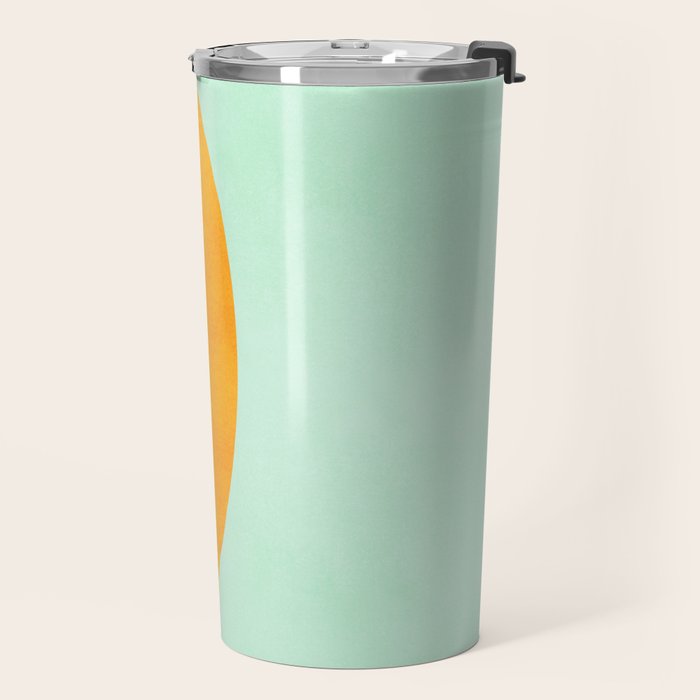 Spring Eclipse Abstract Shapes Series Travel Mug Gallery Image 2