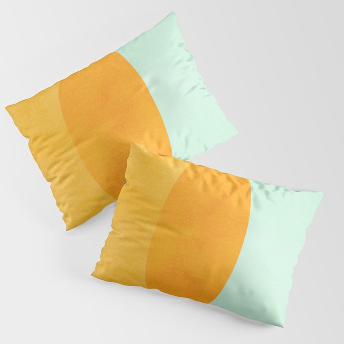 Spring Eclipse Abstract Shapes Series Pillow Sham Gallery Image 3