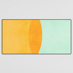 Spring Eclipse Abstract Shapes Series Desk Mat Gallery Image 3