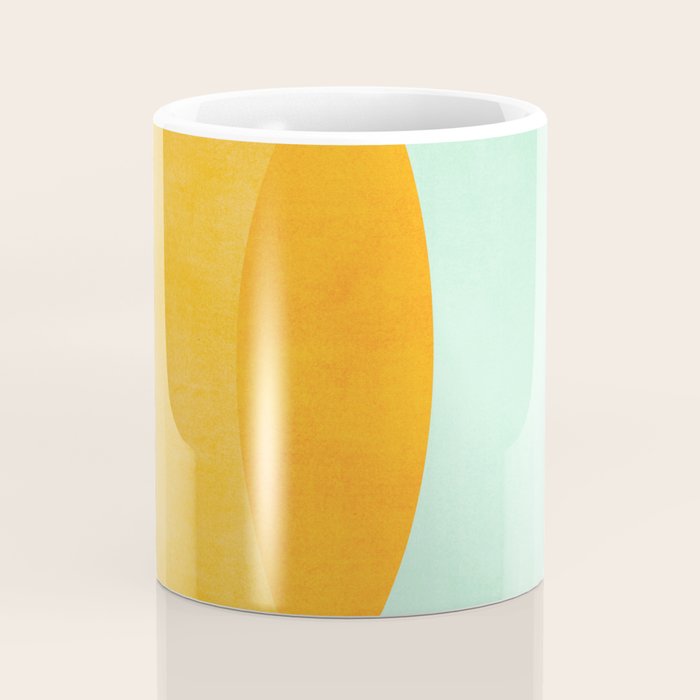 Spring Eclipse Abstract Shapes Series Coffee Mug Gallery Image 4