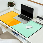Spring Eclipse Abstract Shapes Series Desk Mat Gallery Image 2