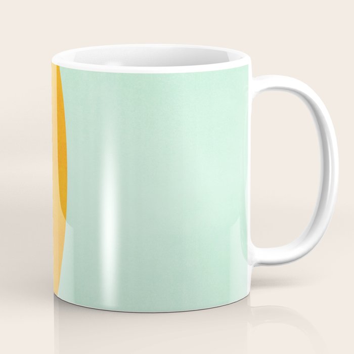 Spring Eclipse Abstract Shapes Series Coffee Mug Gallery Image 1