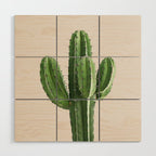 Cactus 4 Wood Wall Art Gallery Image 1