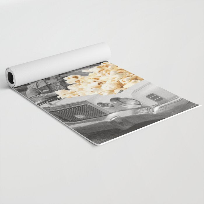 Pop the hood - Popcorn Car II Yoga Mat Gallery Image 2