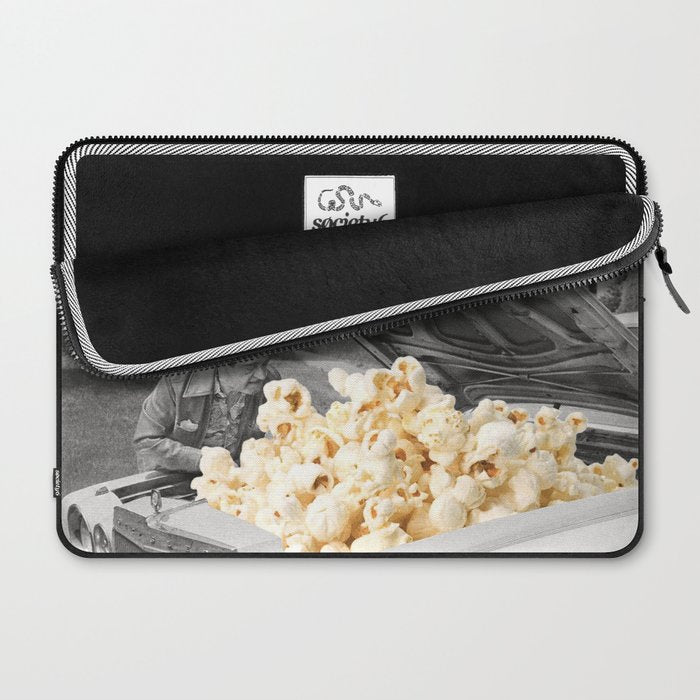 Pop the hood - Popcorn Car II Laptop Sleeve Gallery Image 2