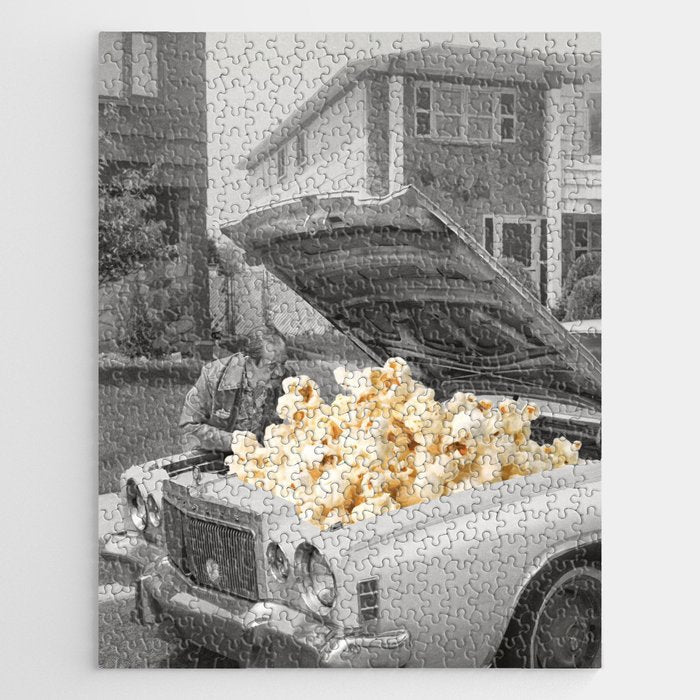 Pop the hood - Popcorn Car II Jigsaw Puzzle Gallery Image 1