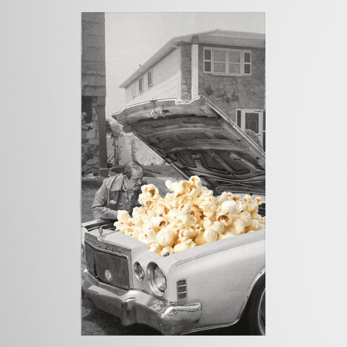 Pop the hood - Popcorn Car II Tablecloth Gallery Image 2