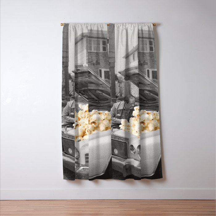 Pop the hood - Popcorn Car II Window Curtain Gallery Image 3