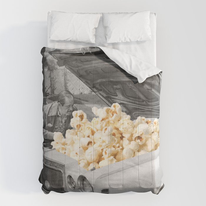 Pop the hood - Popcorn Car II Comforter Gallery Image 1