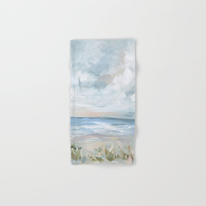 Coastal Dunes - Abstract Seascape Bath Towel Gallery Image 1