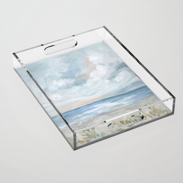 Coastal Dunes - Abstract Seascape Acrylic Tray Gallery Image 1