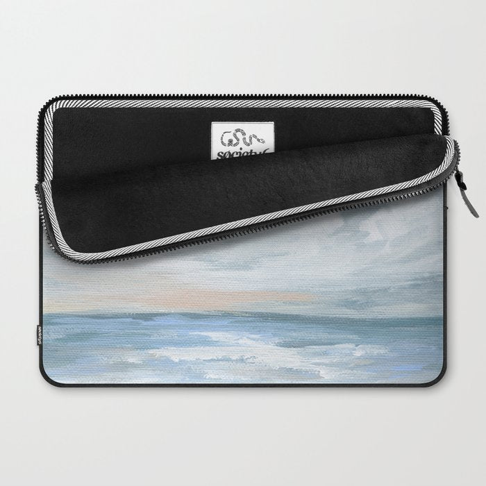 Coastal Dunes - Abstract Seascape Laptop Sleeve Gallery Image 2