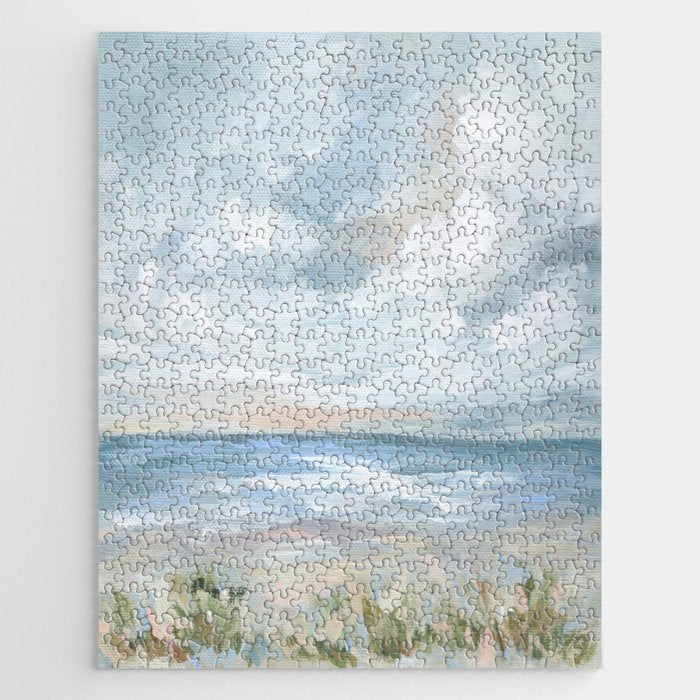 Coastal Dunes - Abstract Seascape Jigsaw Puzzle Gallery Image 1