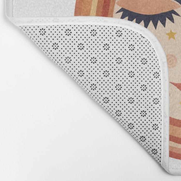 Whimsical Moon Magic Boho Dreams Bath Mat Gallery Image 2