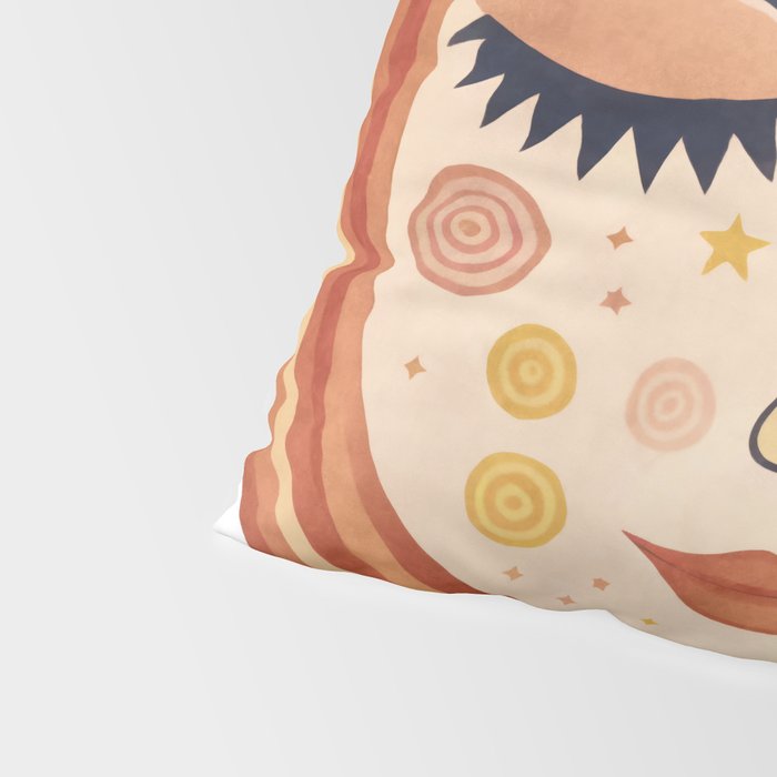 Whimsical Moon Magic Boho Dreams Pillow Sham Gallery Image 4
