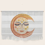 Whimsical Moon Magic Boho Dreams Wall Hanging Gallery Image 1