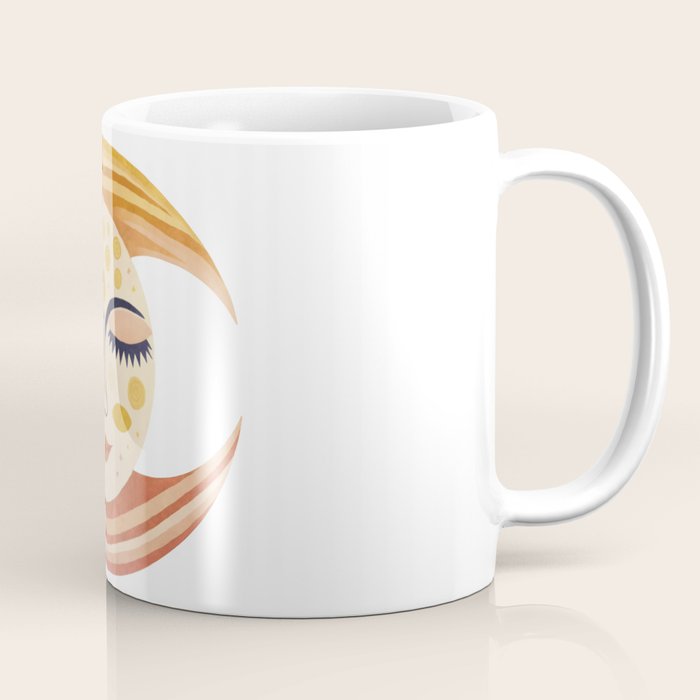 Whimsical Moon Magic Boho Dreams Coffee Mug Gallery Image 1
