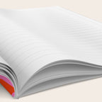 Groovy Pink Flower Power Notebook Gallery Image 2