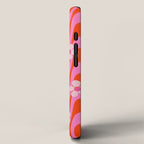 Groovy Pink Flower Power iPhone Case Gallery Image 2