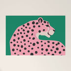 The Stare 3: Pink Cheetah Edition Welcome Mat Gallery Image 1