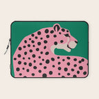 The Stare 3: Pink Cheetah Edition Laptop Sleeve Gallery Image 1