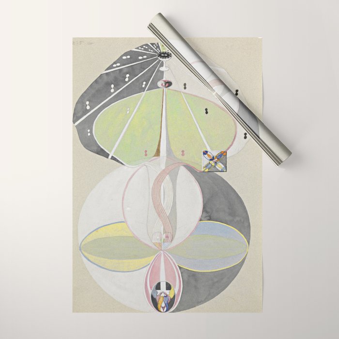 hilma af klint groupivthetenlargestno 7. Wrapping Paper Gallery Image 1