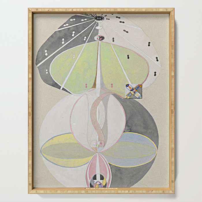 hilma af klint groupivthetenlargestno 7. Serving Tray Gallery Image 1
