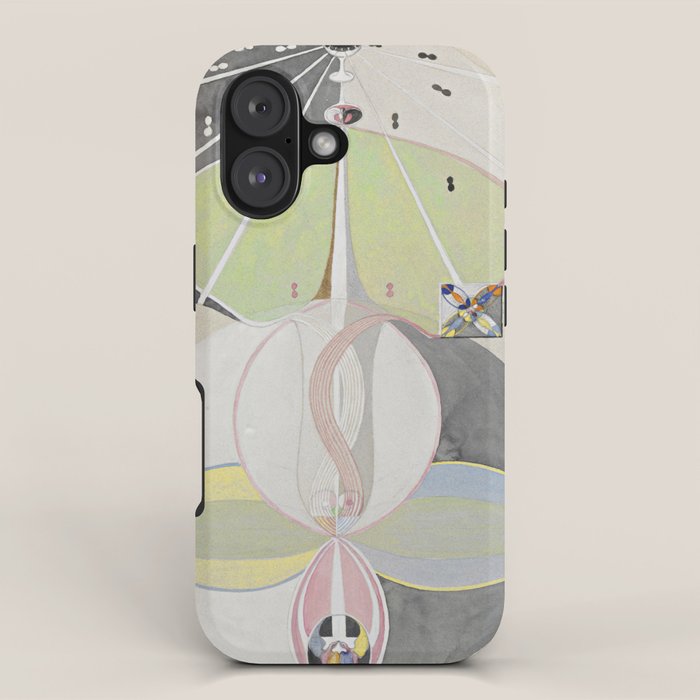 hilma af klint groupivthetenlargestno 7. iPhone Case Gallery Image 1