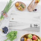 BW Surfer, Ocean Surf, California Dream, Beach Decor, Wave Surfers, Ocean Shore Cutting Board Gallery Image 2