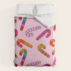 Rainbow Candy Canes Duvet Cover Gallery Image 6