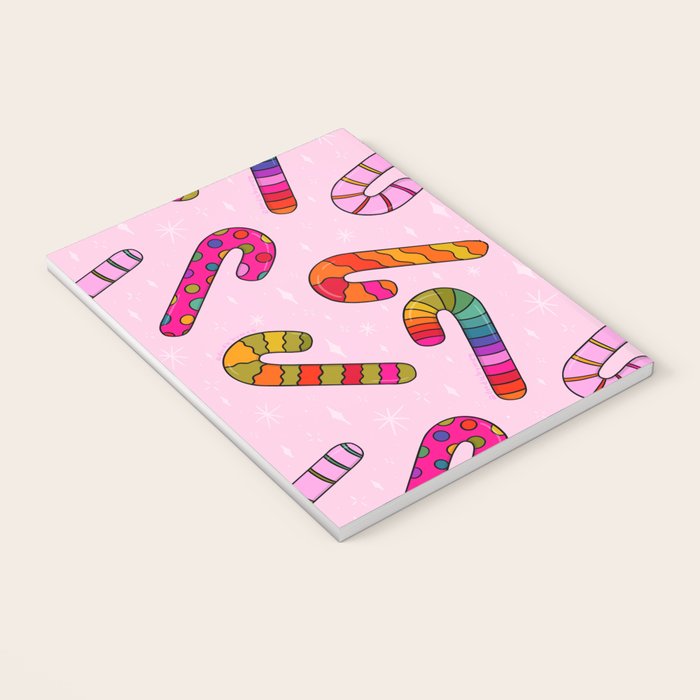 Rainbow Candy Canes Notebook Gallery Image 3