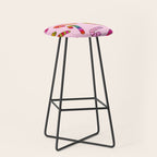 Rainbow Candy Canes Stool Gallery Image 1