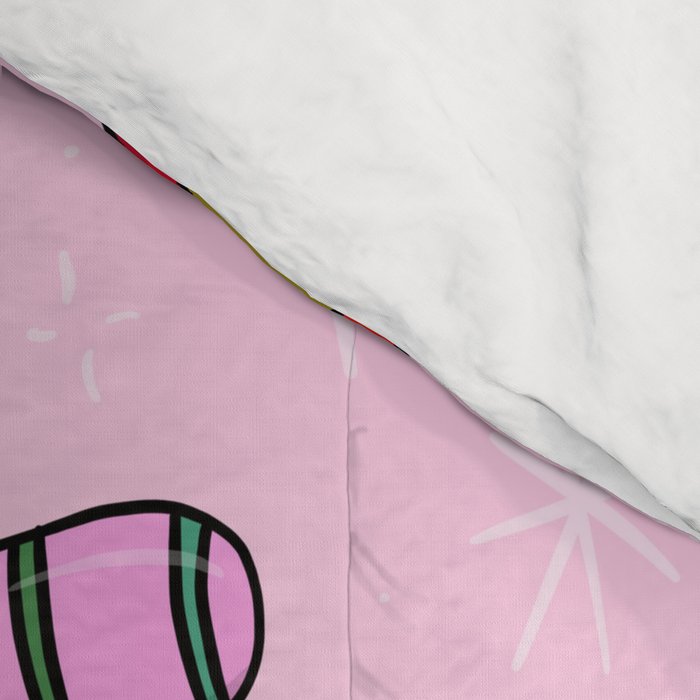 Rainbow Candy Canes Comforter Gallery Image 4